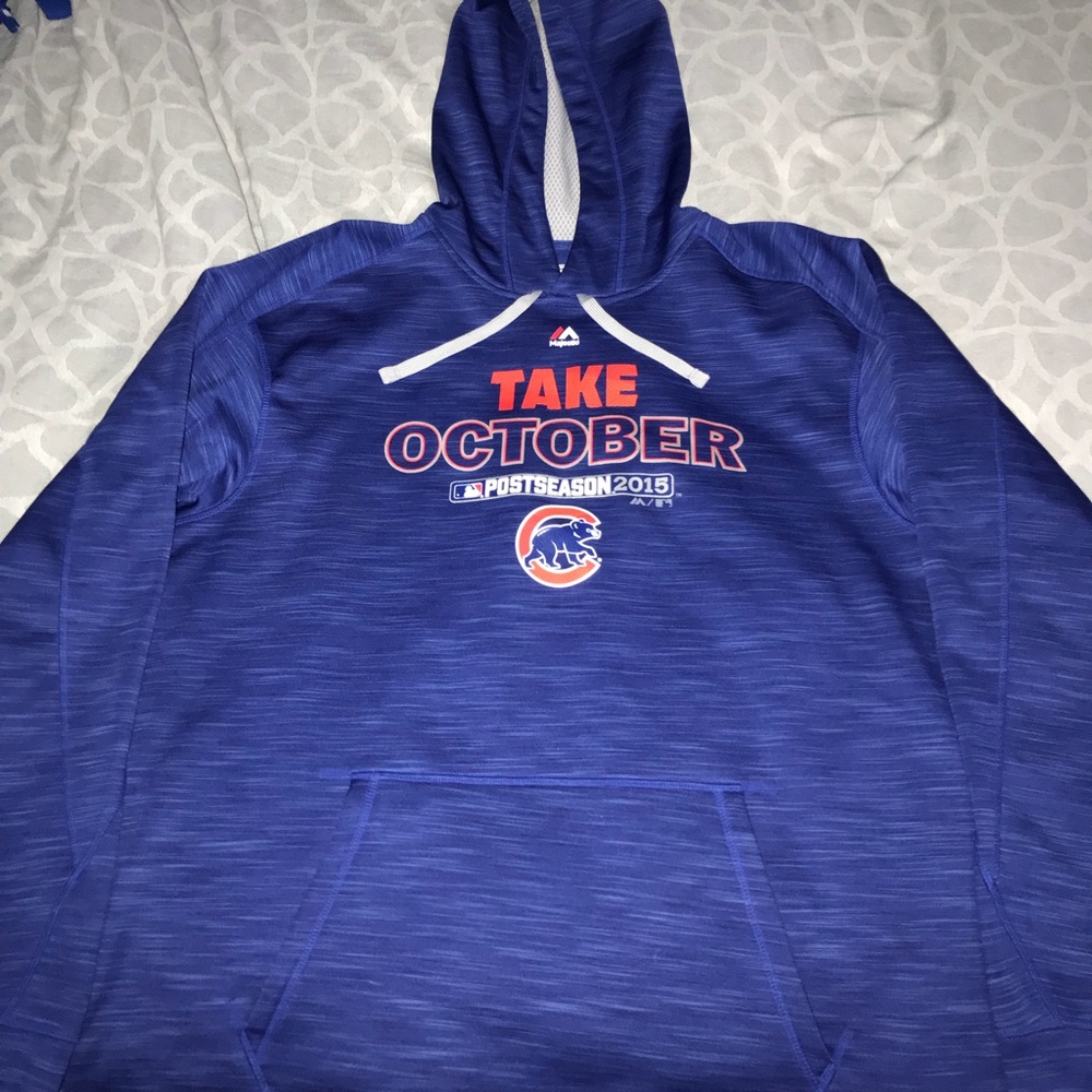 Cubs 2015 “Take October” hoodie